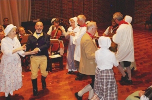 Dancing at the With Wellington We'll Go concert on Friday 10 April. Photo: Alan Weeks