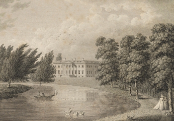 ‘Broadlands in Hampshire, the seat of Lord Palmerston' drawn by Lord Duncannon