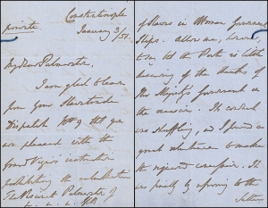 Letter from Stratford Canning to Palmerston on Ottoman actions against the slave trade