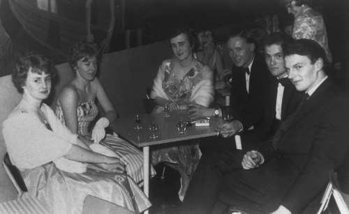 Photograph of students at the Union Ball, 1959 [MS 310/23]