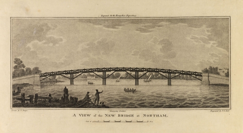 T. Younge A view of the New Bridge at Northam (c.1797) [Rare Book Cope c SOU 43 pr.845]