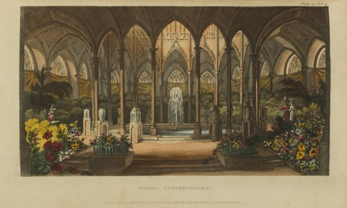 Gothic conservatory: April 1813