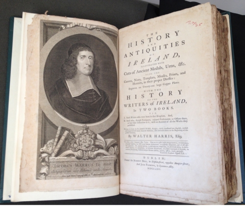 The History and Antiquities of Ireland... Walter Harris,, (Dublin, 1764 ) Rare books DA 920