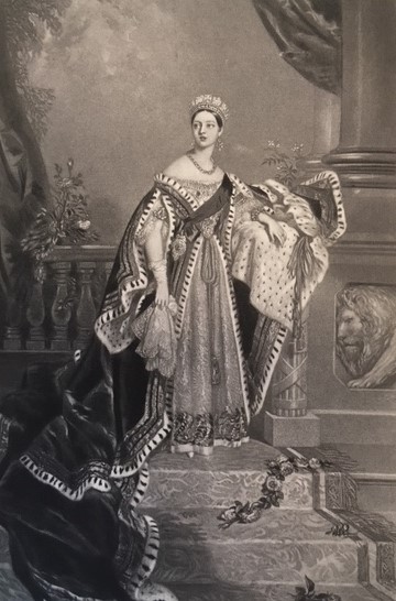 Queen Victoria, 1838 Queen Victoria by Richard R. Holmes (1897) [Rare Book DA 55A]