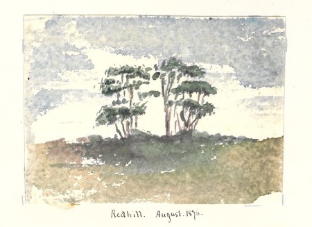 Redhill, August 1876 by Sissy Waley [MS 363 A3006/3/5/4 page 37 1]