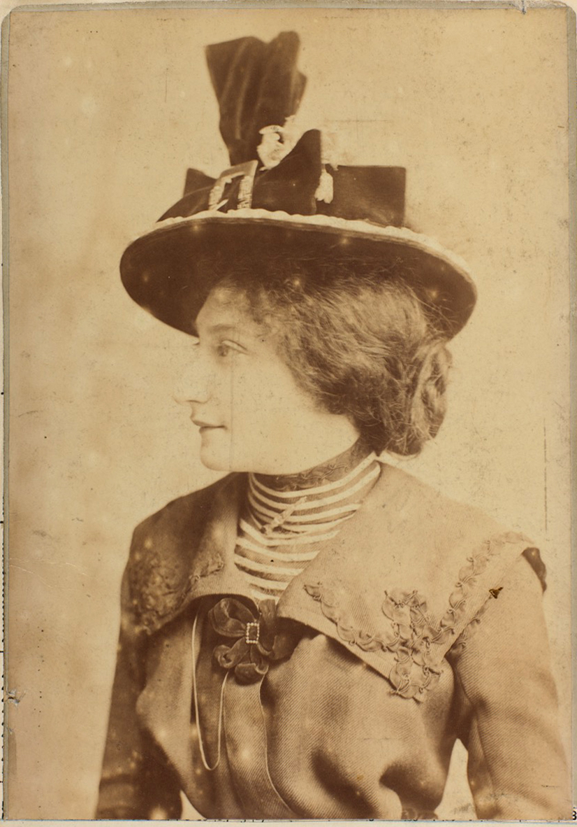 Photograph of Samuel's wife Amy. [MS 168 AJ217/1]