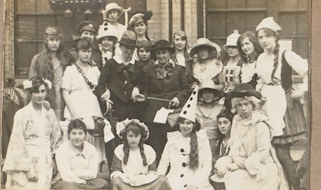 Fancy dress event, 1919 [MS1/7/291/22/1 p.45]