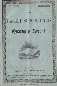 The Ragged School Union Quarterly Record, January 1880 [MS 62 SHA/MIS/43]