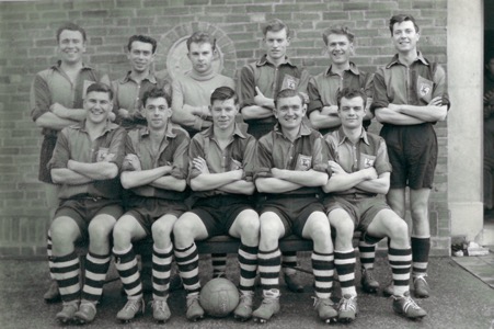 Men's football team 1956-7 [MS1/7/291/22/4]